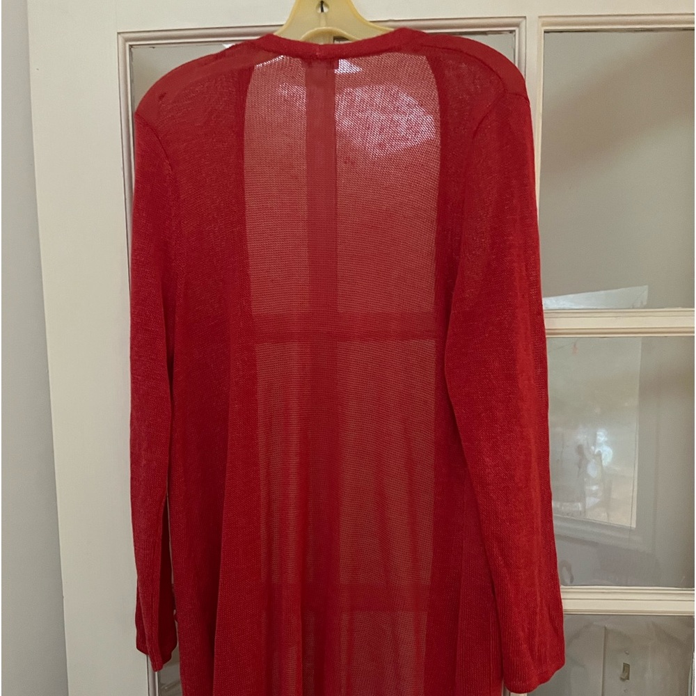 J.Jill open front long cardigan Medium